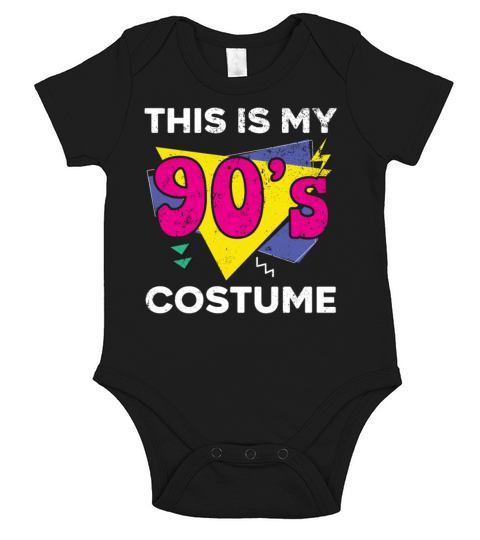 90s Vibe 1990 Vintage Nineties This Is My 90s Short Sleeve Baby One-Piece