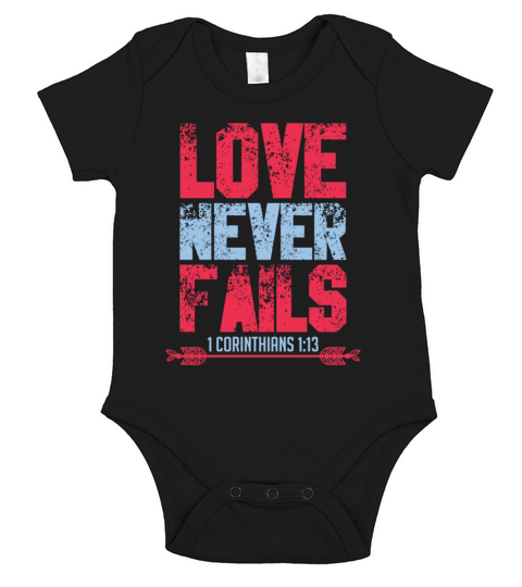 bible love Short Sleeve Baby One-Piece