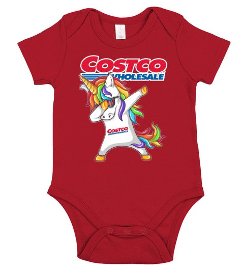 Costco Wholesale Unicorn Dabbing Short Sleeve Baby One-Piece