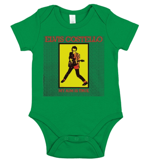 Elvis Costello - My Aim is True Short Sleeve Baby One-Piece