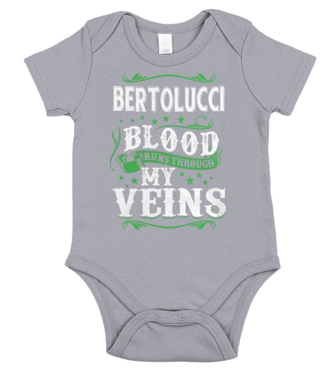 Good To Be BERTOLUCCI Tshirt Short Sleeve Baby One-Piece