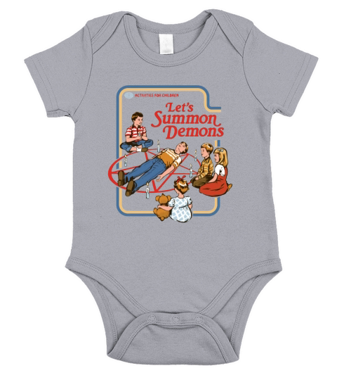 Lets Summon Demons Short Sleeve Baby One-Piece