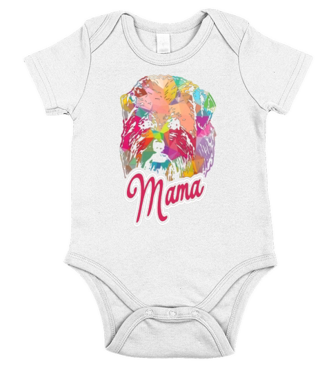 Norfolk Terrier mama Short Sleeve Baby One-Piece