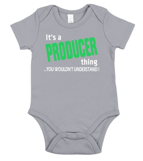 Producer Thing - Im Producer - Tee For Producer Short Sleeve Baby One-Piece