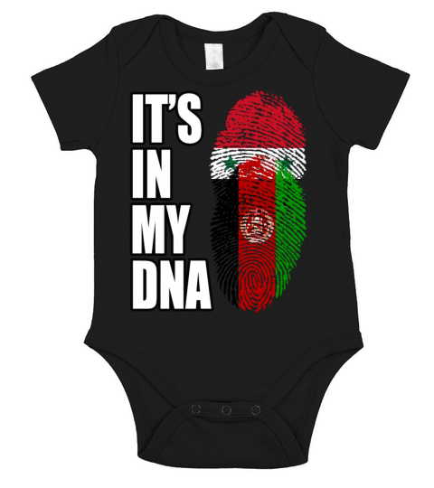 Syrian And Afghanistan Vintage Heritage DNA Flag Short Sleeve Baby One-Piece