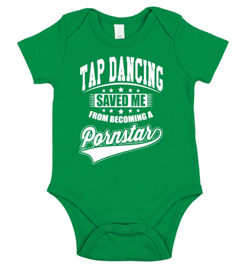 tap dance Short Sleeve Baby One-Piece