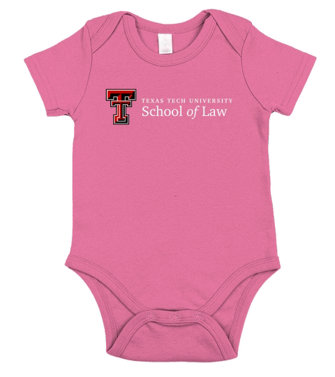 Texas Tech University School of Law Short Sleeve Baby One-Piece