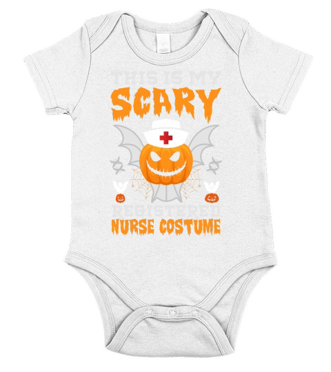This Is My Scary Registered Halloween Costume Short Sleeve Baby One-Piece