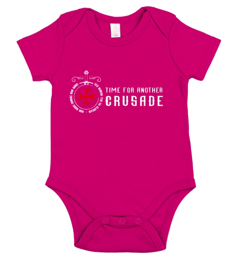 Time For Another Crusade The Knights Templar Short Sleeve Baby One-Piece