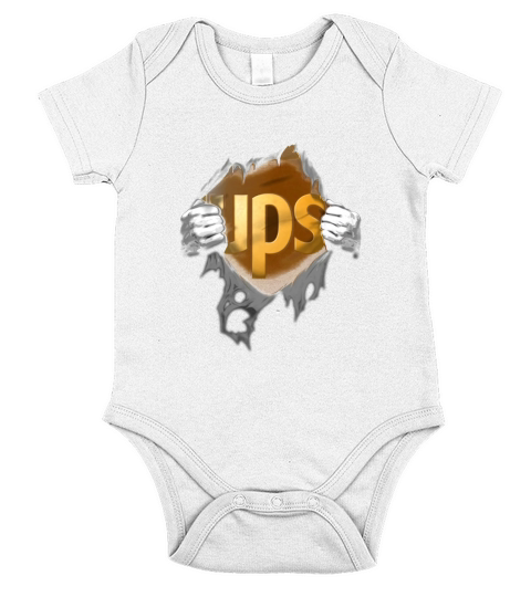 ups Short Sleeve Baby One-Piece