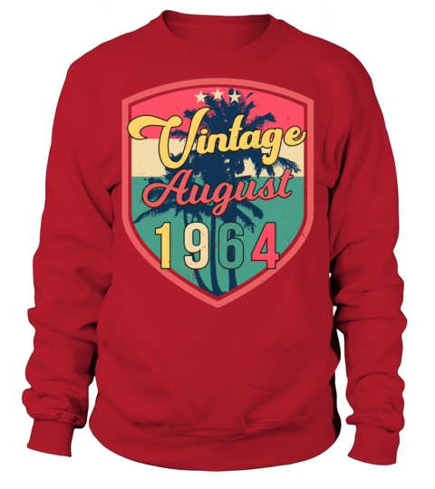 1964 August Vintage Sweatshirt Unisex