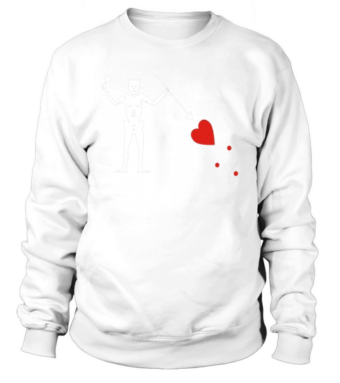 Blackbeard Pirate Flag T Shirt Sweatshirt Unisex