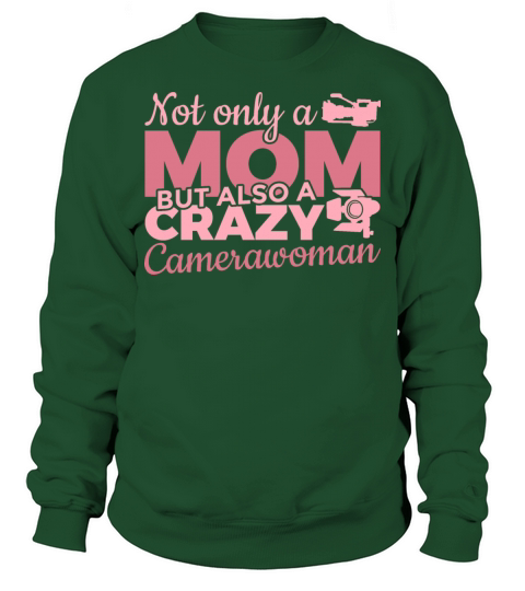 Camera Operator Mom Sweatshirt Unisex