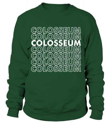 Colosseum Retro Rome Vintage Italy Romans Sweatshirt Unisex