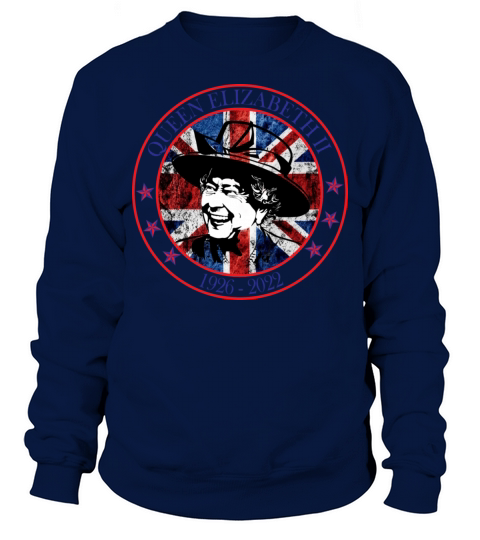 Elizabeth sunglasses tshirt british crown union Sweatshirt Unisex