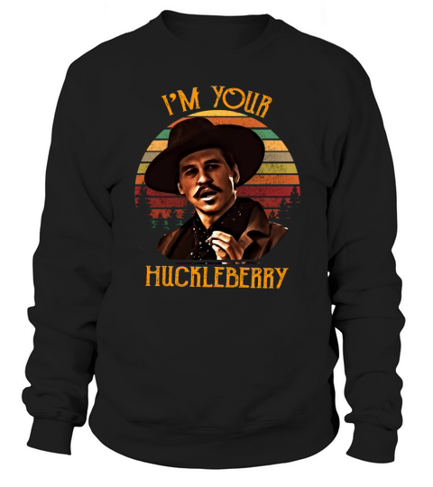 IM YOUR HUCKLEBERRY Vintage Sun Retro Sweatshirt Unisex