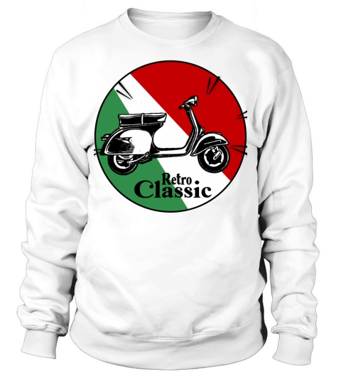 ITALIA VESPA SCOOTER T SHIRT Sweatshirt Unisex