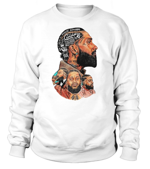 Nipsey Hussle Crenshaw and Slauson Hip hop shirt Sweatshirt Unisex