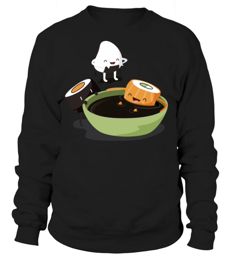 Sushi Soy Bath Sweatshirt Unisex
