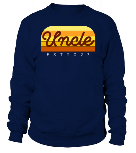 UNCLE Est 2023 hat Perfect gift retro sunset Sweatshirt Unisex
