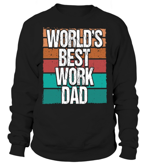 Worlds Best EMT Work Dad Vintage Funny Nurse Sweatshirt Unisex