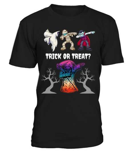 Halloween dabbing Trick or Treat October pumkin 1 T-Shirt Unisex