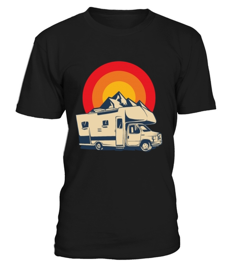 Retro Motorhome Vintage Camper T-Shirt Unisex