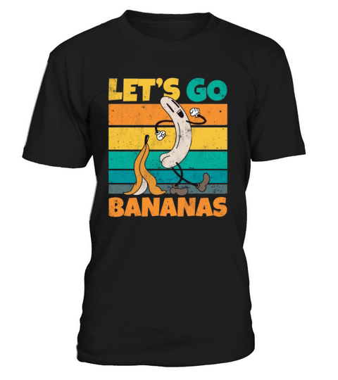 Vintage Lets Bananas Funny Butt Banana T-Shirt Unisex