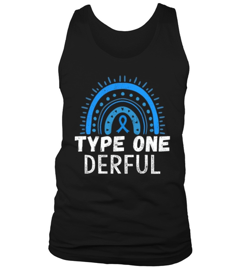 Blue November Type 1 Diabetes Awareness Month Tank Top Unisex