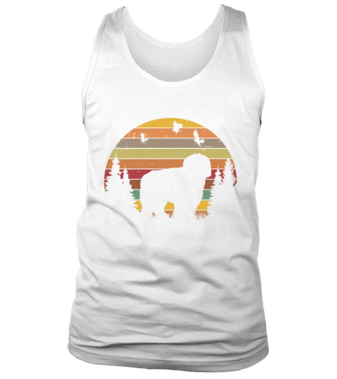 Bobtail Retro Old English Sheepdog Vintage Tank Top Unisex