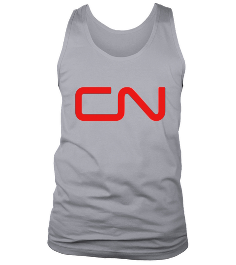 canadian national cn railway logo Tank Top Unisex
