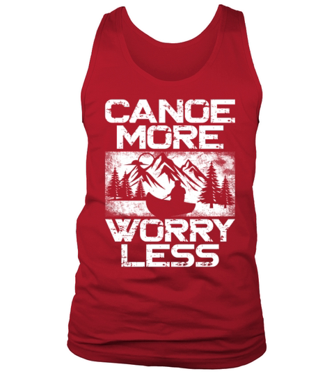Canoe Canoeing Vintage Canoe More Tank Top Unisex
