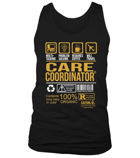 CARE COORDINATOR Tank Top Unisex