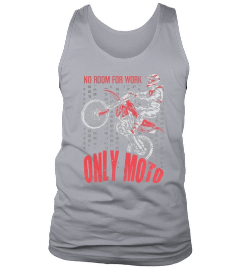 Dirt Bike Only Moto Honda T-Shirt Tank Top Unisex