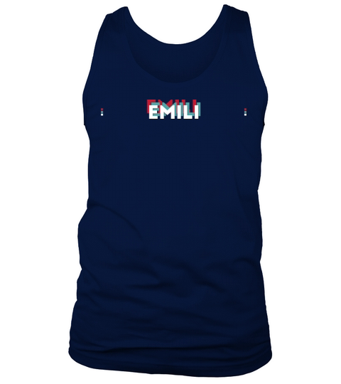 Emili Name - Funny Name Emili 80s theme Tank Top Unisex