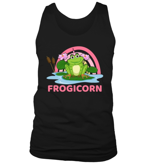 Frogicorn - Funny Unicorn and Frog Lover Pun Tank Top Unisex