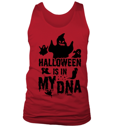 Halloween dna funny saying Tank Top Unisex