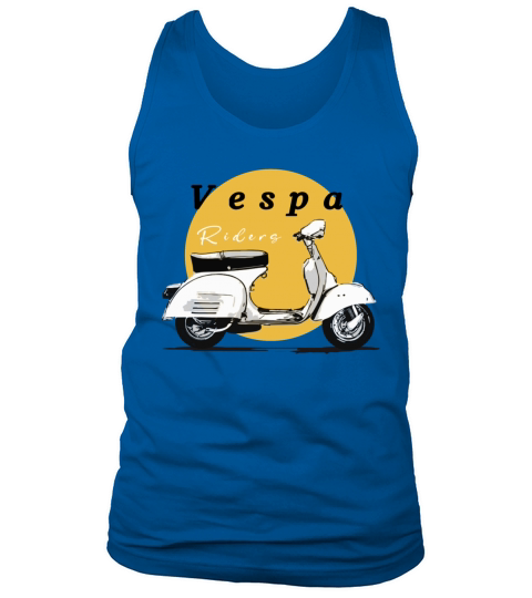 ITALIA VESPA SCOOTER T SHIRT Tank Top Unisex