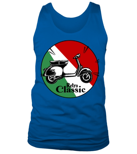 ITALIA VESPA SCOOTER T SHIRT Tank Top Unisex