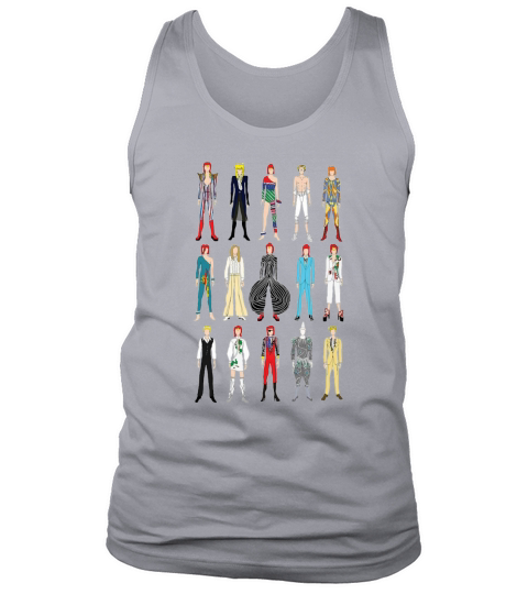 Outfits of Bowie Fashion SHIRT Tank Top Unisex