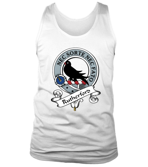 Rutherford Clan Badge Scottish Clan Badges Tank Top Unisex