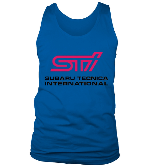 Sti Logo Tank Top Unisex