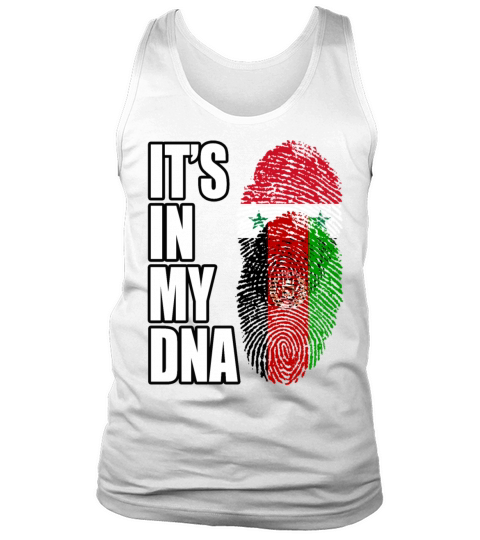 Syrian And Afghanistan Vintage Heritage DNA Flag Tank Top Unisex
