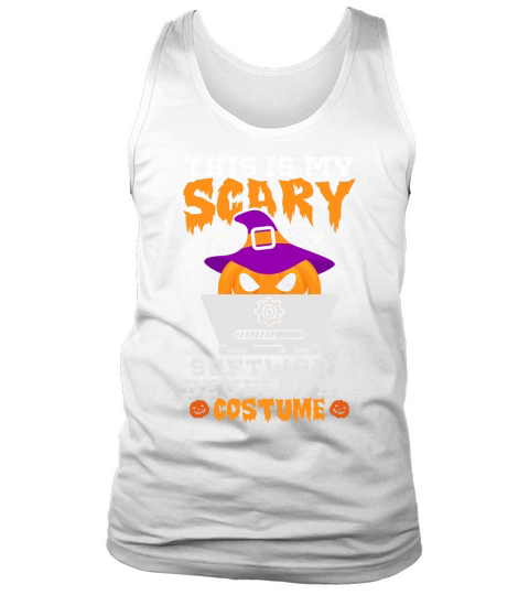 This Is My Scary School Software Developer Halloween Costume Tank Top Unisex
