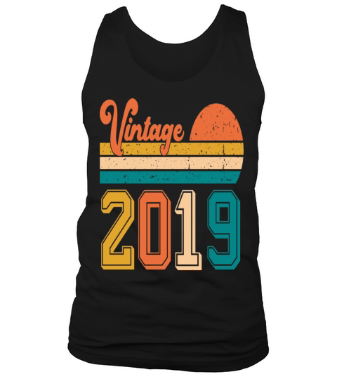 Vintage 2019 birthday gift Tank Top Unisex