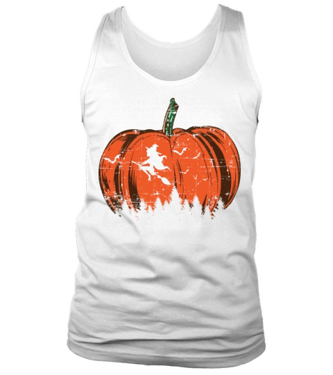 Vintage Halloween pumpkin Tank Top Unisex