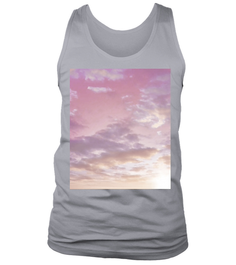 Vintage Pink Cloud Aesthetic Dreamcore Angelcore Tank Top Unisex