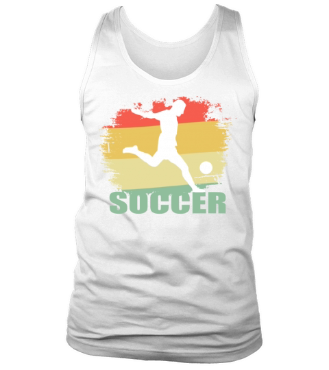 Vintage Soccer Tee Tank Top Unisex