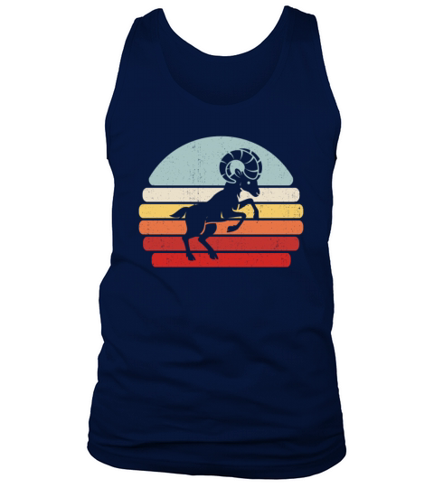 Vintage Zodiac Sign Aries Tank Top Unisex