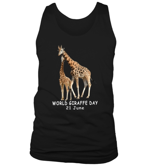 WORLD GIRAFFE DAY (7) Tank Top Unisex